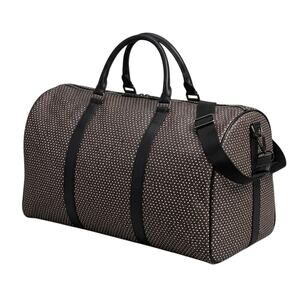 The Met Museum Egyptian Feather Coated Canvas Duffel Bag Travel Weekender NWT